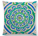 Mandala kussenhoes, Hippie kussenhoes, Paisley kussenhoes 45x45
