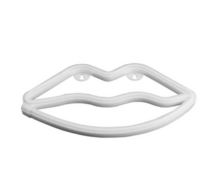 Lamp lippen, lamp mond. Nachtlamp in vorm van lippen/mond. Neon lamp lippen. Leuke sfeerlamp. Neon ophanglamp / wandlamp. Roze.