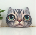 Kussen Kat. Grappige kussen in een vorm van kop van een kat. Cadeau voor kind of volwassen. Leuke kussen Kat.Stijl 1