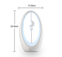Multicolor nachtlamp. Mood lamp. Tafelnachtlamp blauw, groen, rood, wit.