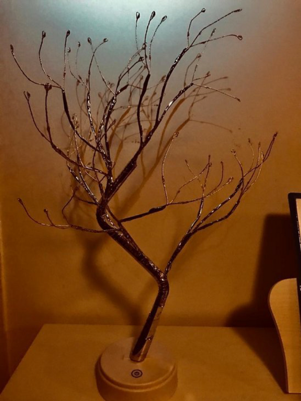 Roze nachtlamp Boom. Lamp boom/ Lampenboom / Mooie sfeerlamp / tafelnachtlamp. Mooie nachtlamp cadeau.  Boom lamp ROZE