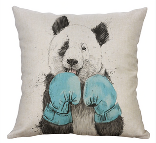 Kussenhoes 45x45 Panda / decoratieve kussensloop /sierkussenhoes