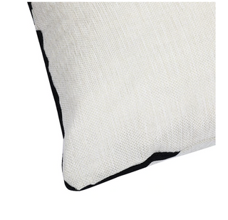 Kussenhoes 45x45 Tropische Planten / decoratieve kussensloop /sierkussenhoes groen met roze