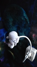 Leeslampje kind of volwassen. Stopcontact lamp. Stopcontact nachtlampje/ leeslampje. Leuke nachtlamp Kosmonaut/Astronaut.