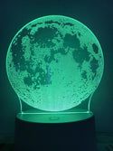 Nachtlamp MAAN. Multucolor mood lamp, nachtlamp Maan. 7-kleuren