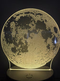 Nachtlamp MAAN. Multucolor mood lamp, nachtlamp Maan. 7-kleuren